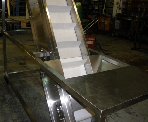 loose product elevator conveyor
